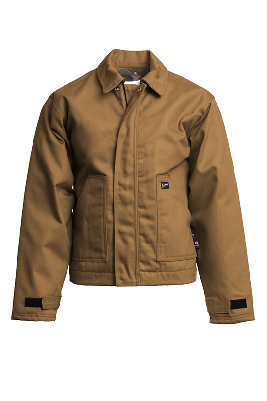 Lapco FR 9 oz. Insulated Jacket - Brown - JTFRWS9BR