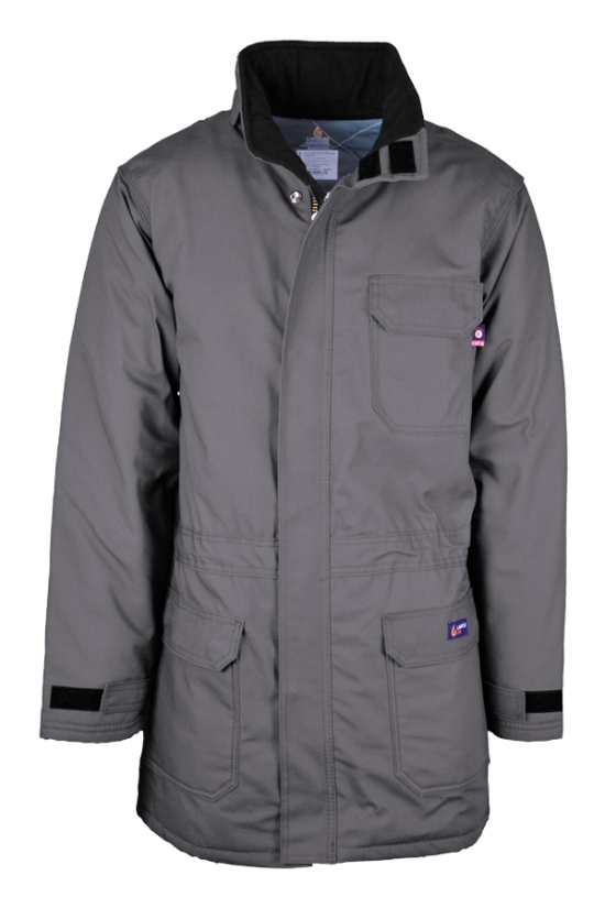 Lapco FR 9 oz. Insulated Parka - Gray - PKFRWS9GY