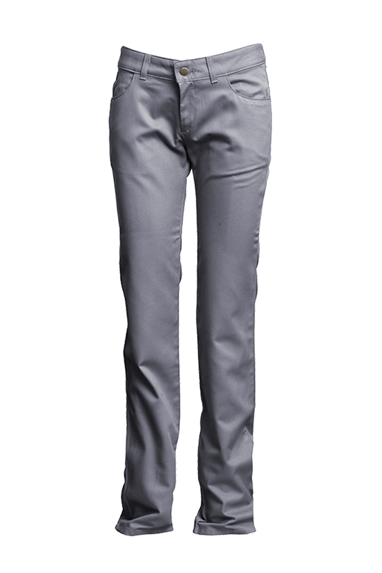 Lapco FR Women's 7 oz. Uniform Pant - Gray - L-PFRACGY
