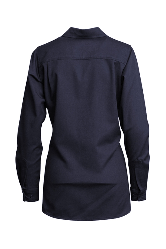 Lapco FR Women's Advanced Comfort Uniform Shirt - Navy_DISCONTINUED - L-SFRACNY