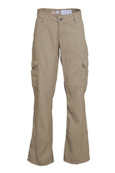 Lapco FR Womens DH Uniform Cargo Pant - Khaki westex, womens, work, tan, brown, cargo, flame, fire, resistant