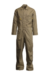 Lapco Mens 7 oz. FR Deluxe Coveralls - Khaki 
