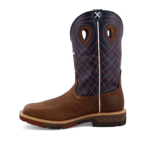 Men's Twisted X 12" Western Work Boot - MXBAW01