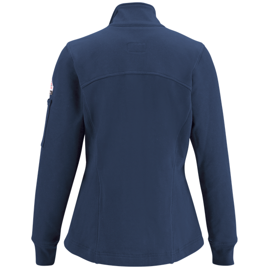 Bulwark FR Women's Full Zip Fleece Jacket - Navy - SEZ3NV