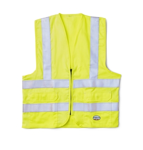 Rasco FR Hi Vis Safety Vest with Pockets - Class 2