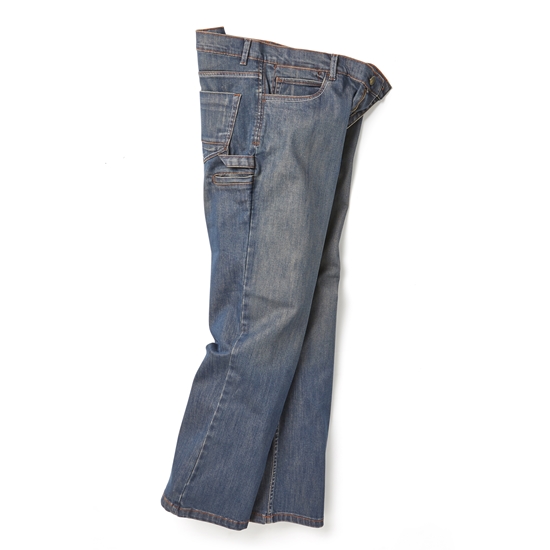 Rasco FR Men's Stretch Jeans - Blue Wash Denim - FR4212BL