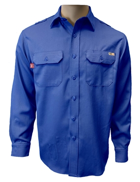 Reed FR DH Work Shirt - Royal Blue
