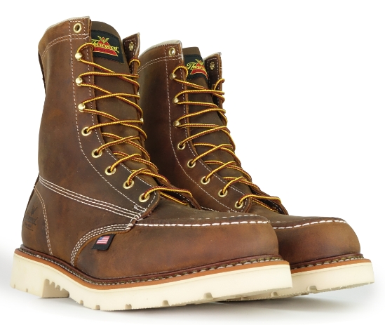 Thorogood Men's American Heritage 8" Moc Toe - Safety Toe - 804-4378