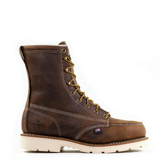 Thorogood Men's American Heritage 8" Moc Toe - Safety Toe - 804-4378