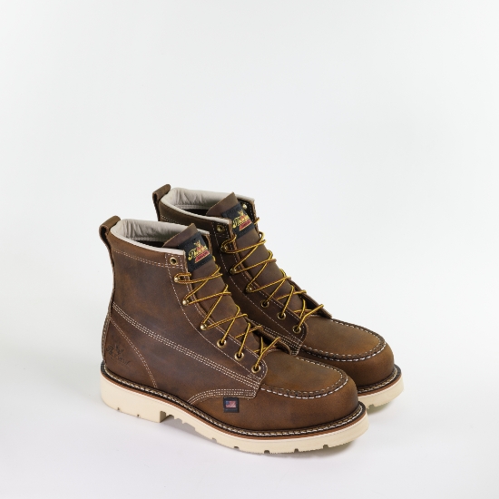 Thorogood Women's 6" Trail Crazy Horse Safety Toe Work Boot - 504-4375