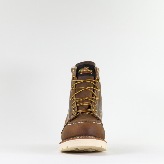 Thorogood Women's 6" Trail Crazy Horse Safety Toe Work Boot - 504-4375