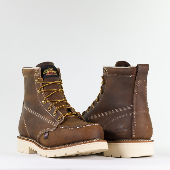 Thorogood Women's 6" Trail Crazy Horse Safety Toe Work Boot - 504-4375