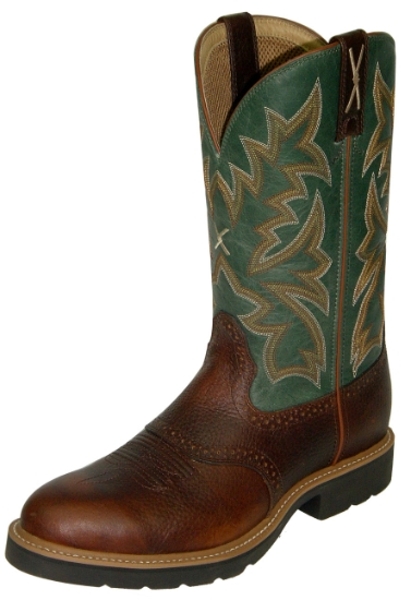 Twisted X men 11 lime green brown cowboy boots Twisted X® | 12 main image 4
