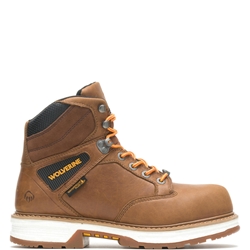 Wolverine Hellcat UltraSpring™ 6" CarbonMAX Work Boot - Beeswax lace, up, ultra, carbon, max, hell, cat, work, boots